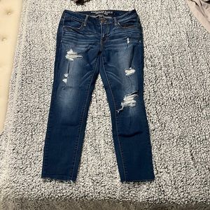 2 American Eagle jegging Denim Jeans